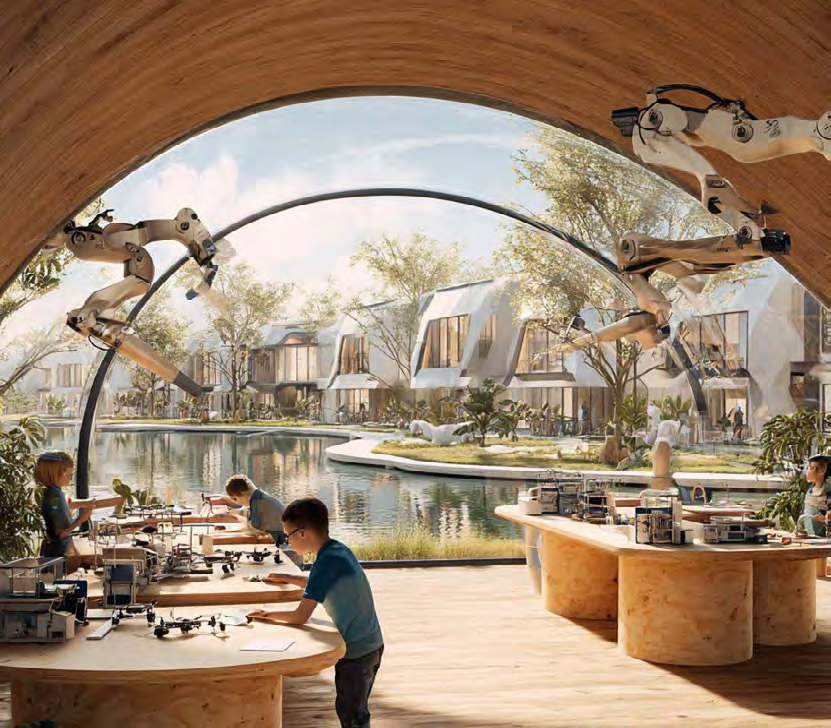 A maker space in The Sustainable City