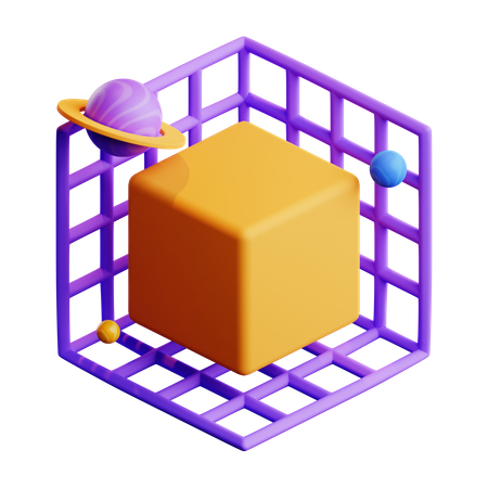 3d cube image