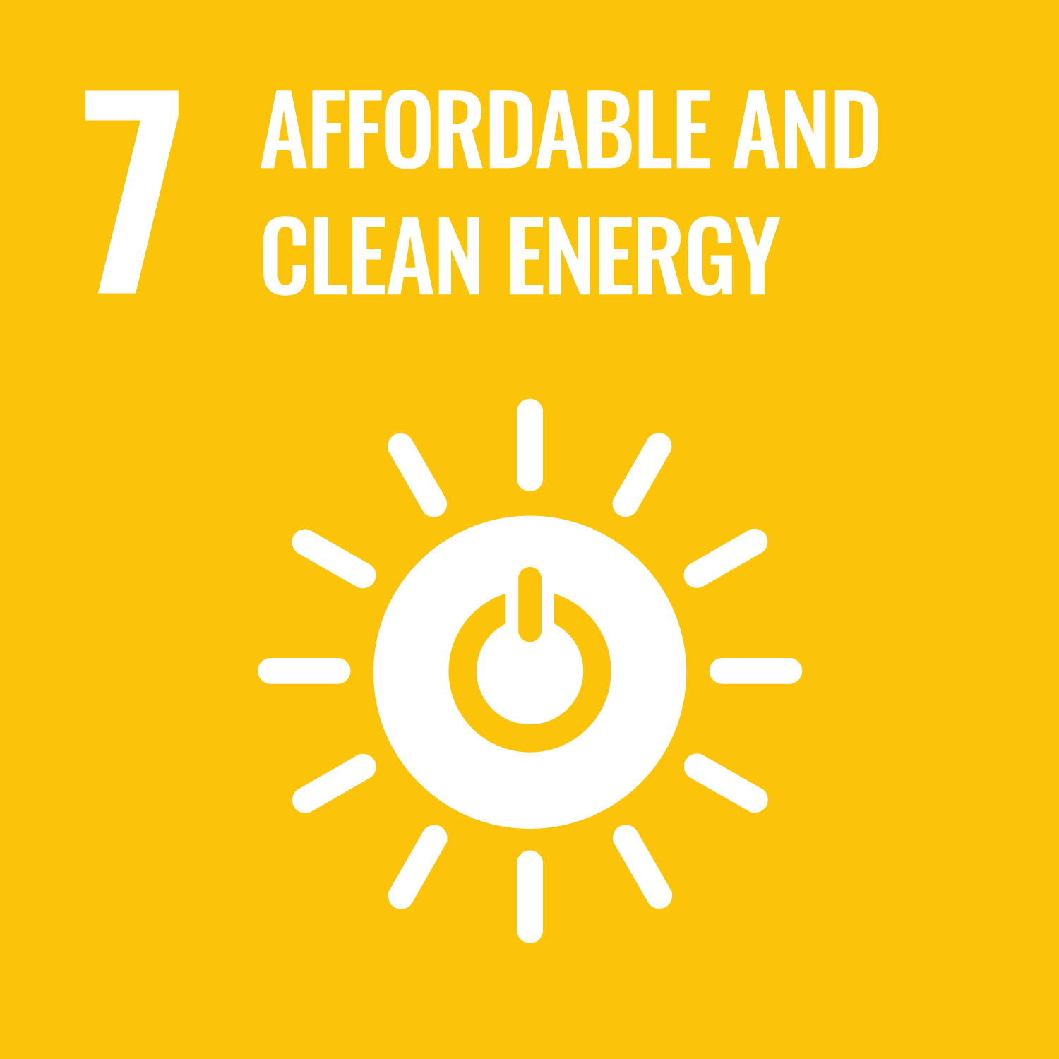 7 goal affordable and clean energy